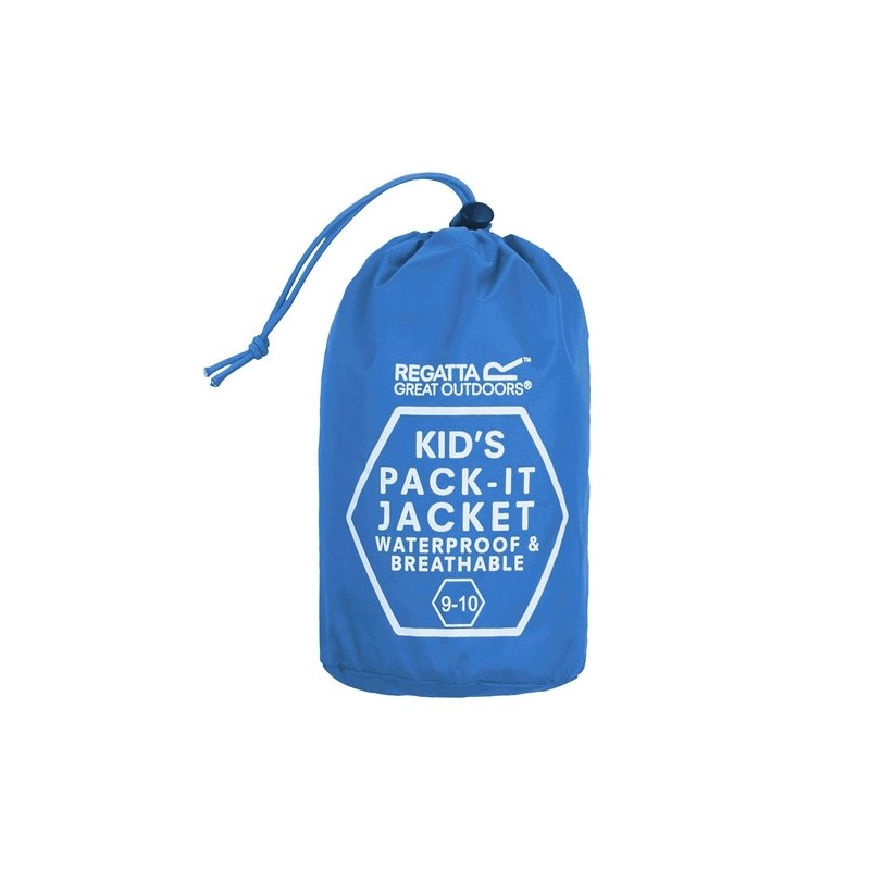 REGATT Kid's Pack It Packaway Jacket | Coupe Vent Polaire Junior