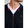 BEN&CH Sierney - Tricolore Gilet Cap | Sweat Pull Gilet Homme