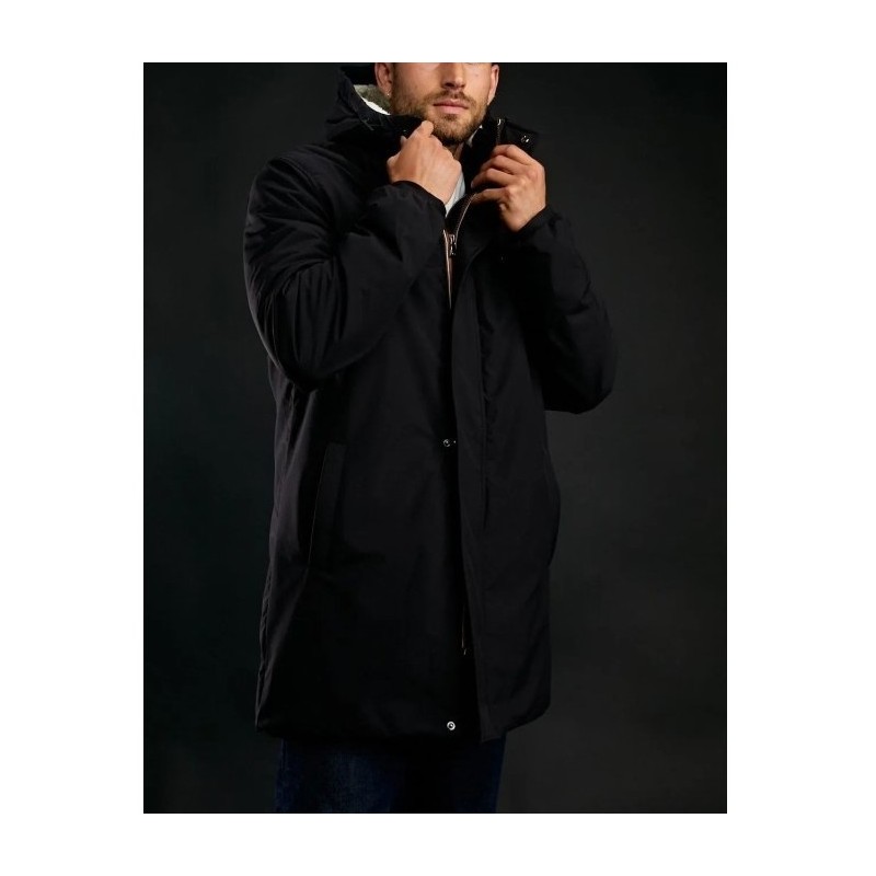 Veste Doudoune Homme Classic Blouson Capuche Benson & Cherry