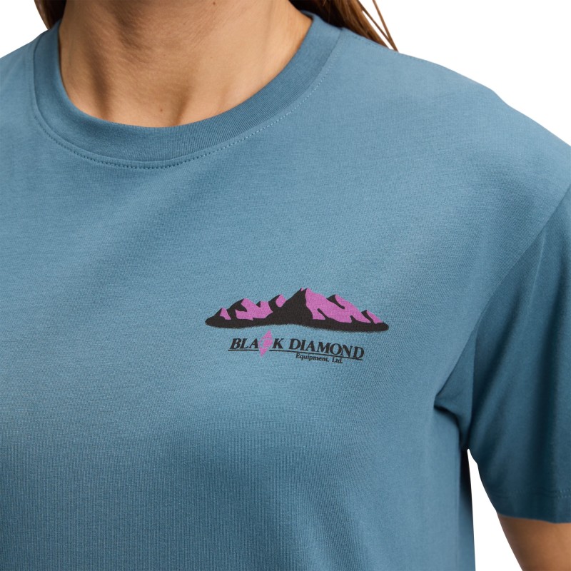 BLACK DIAMOND W Mountainscape SS Tee | Tshirt Escalade Femme