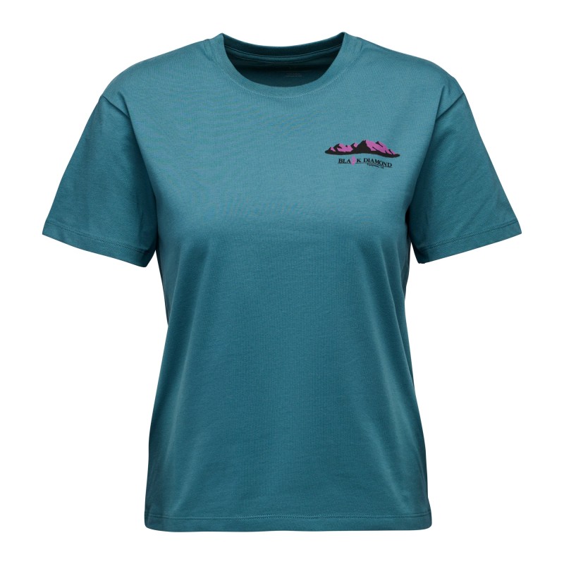 BLACK DIAMOND W Mountainscape SS Tee | Tshirt Escalade Femme