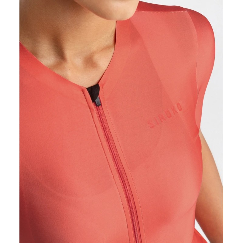 Maillots vélo femme Siroko SRX Peche – Performance et légèreté
