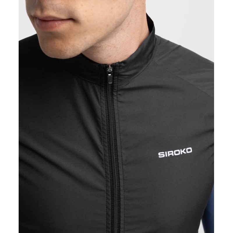 Maillots vélo homme Siroko Blaast – Gilet coupe-vent léger