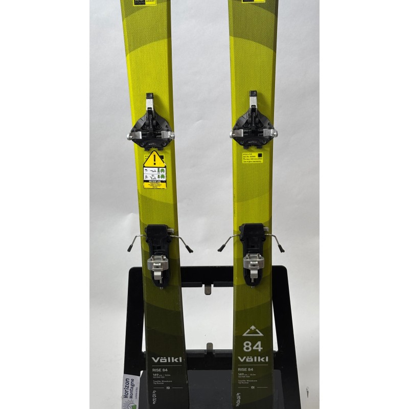 Rise 84 + V-Crest + Peaux | ski Piste adulte d'occasion