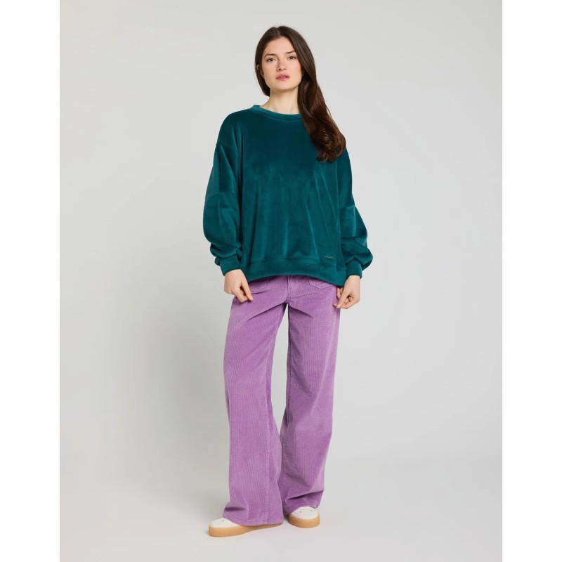 Sweat femme Pull-In Crewneck F Madison - Velours & Confort