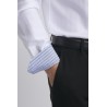 Chemise homme coton chevron Lahmet Benson & Cherry
