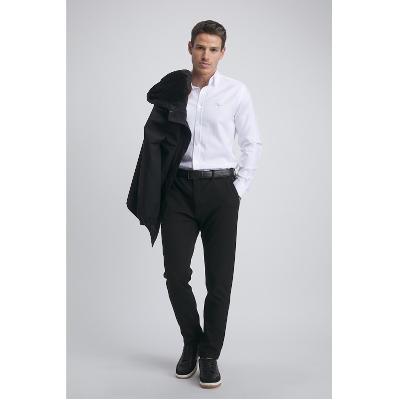 Chemise homme coton chevron Lahmet Benson & Cherry