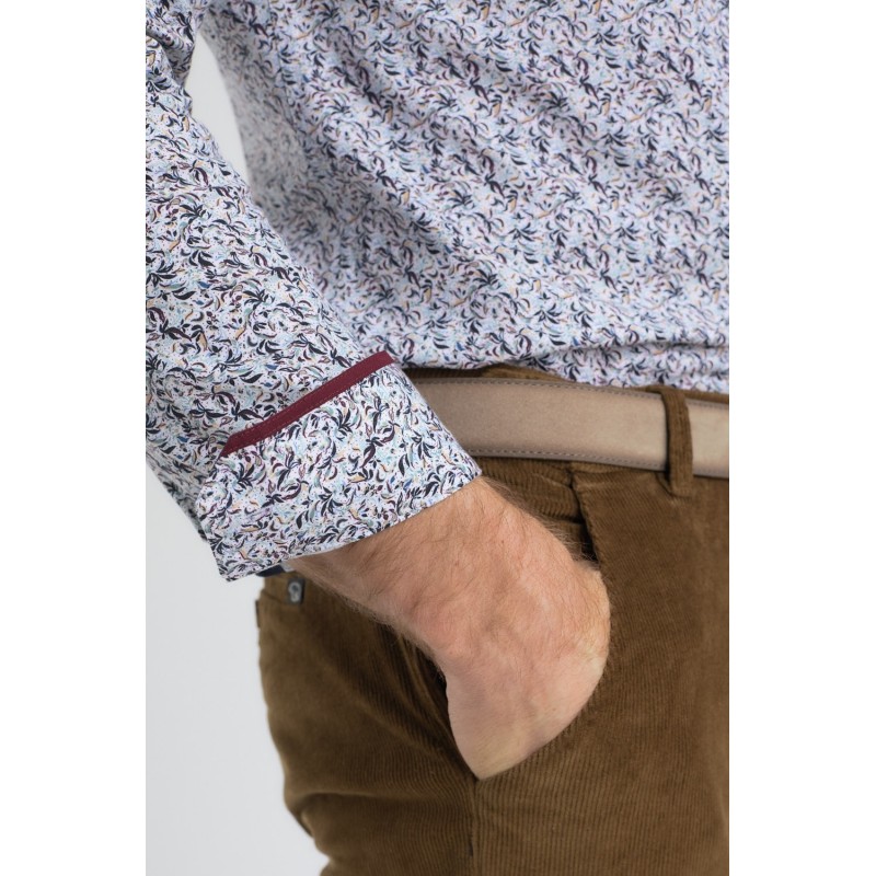 Chemise homme coton stretch Lemon Benson & Cherry