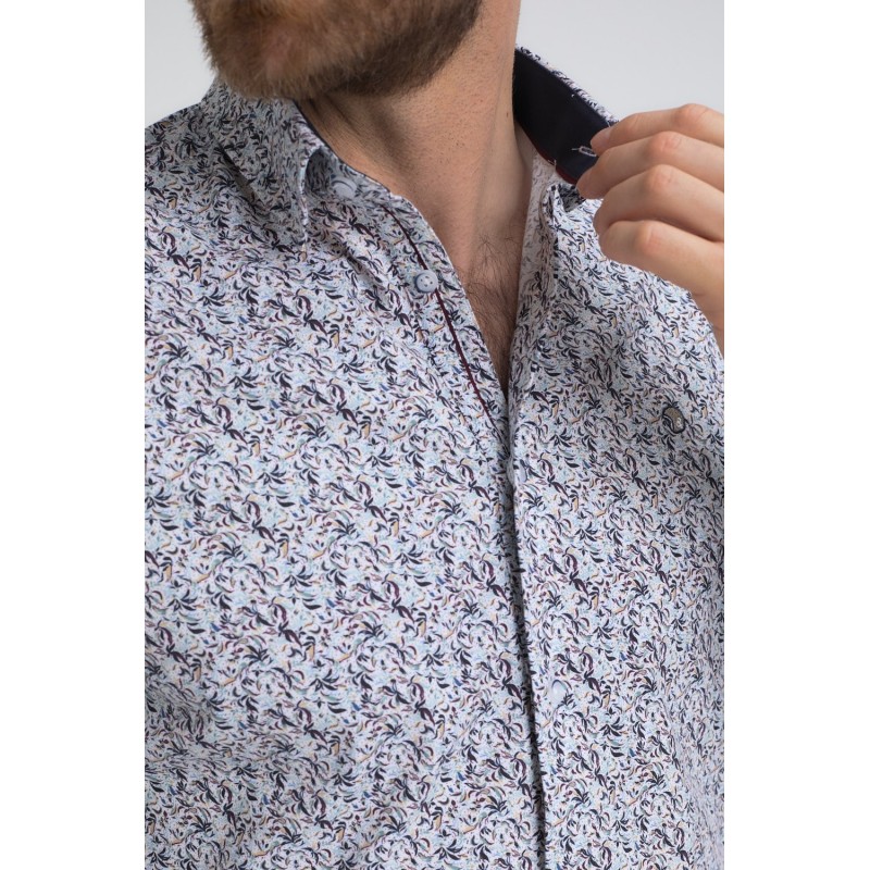 Chemise homme coton stretch Lemon Benson & Cherry