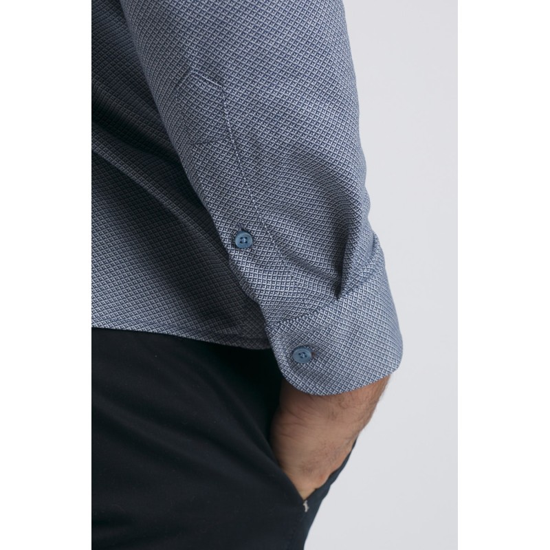 Chemise homme jacquard jersey Libaire Benson & Cherry