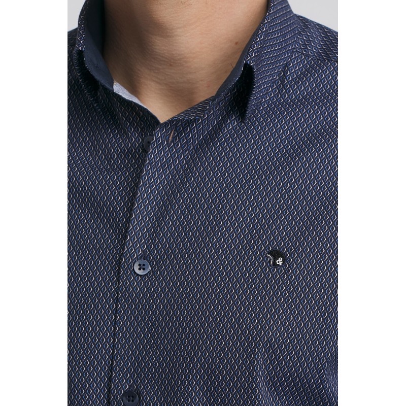 Chemise homme popeline stretch Luminous Benson & Cherry