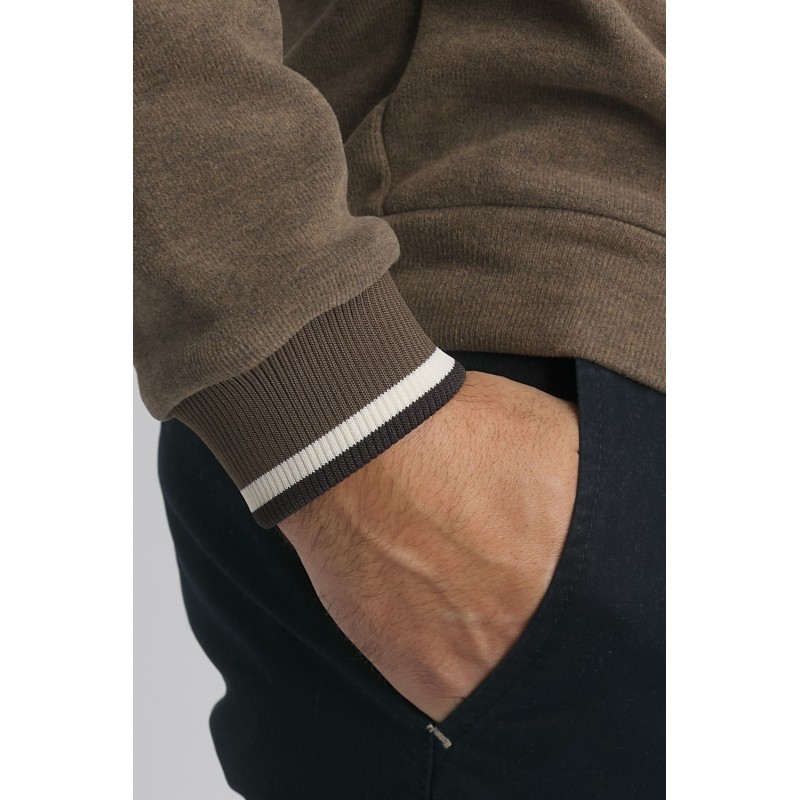Pull col montant zippé homme Mark Benson & Cherry