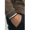 Pull col montant zippé homme Mark Benson & Cherry