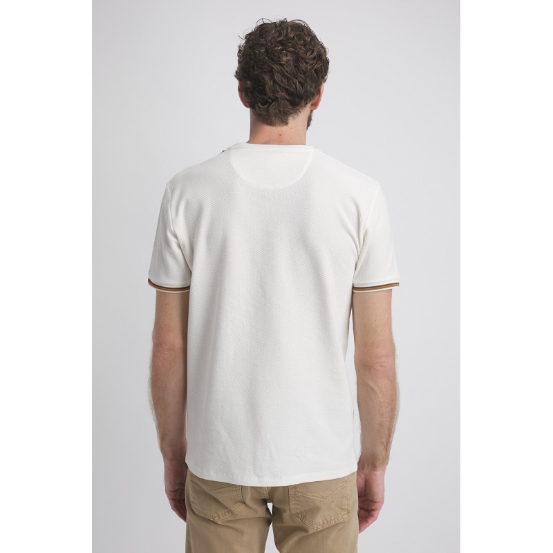 T-shirt homme jersey jacquard Tac Benson & Cherry