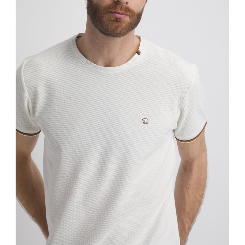 T-shirt homme jersey jacquard Tac Benson & Cherry