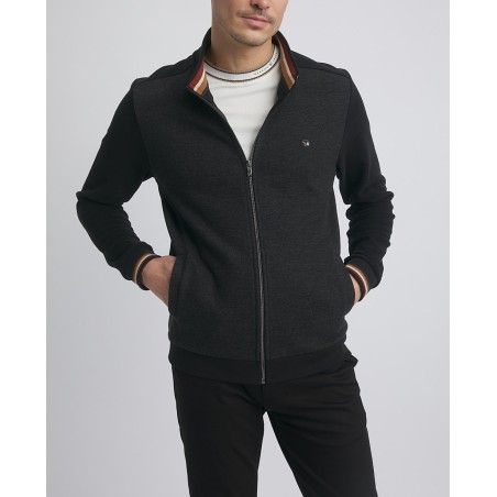 Gilet zippé homme Mystère Benson & Cherry