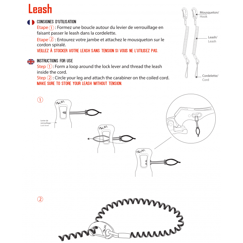PLUM Leash | Cordelette Leash