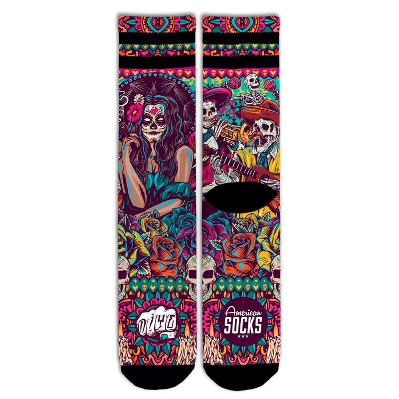 AMERICAN SOCKS Día de Los Muertos | Chaussettes lifestyle
