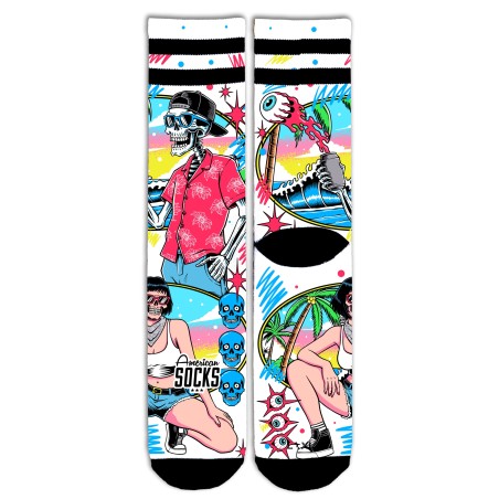 AMERICAN SOCKS Neon Paradise | Chaussettes lifestyle