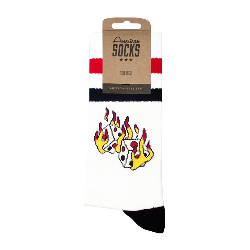 AMERICAN SOCKS Roll The Dice | Chaussettes lifestyle