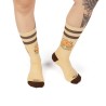 AMERICAN SOCKS Vive Le Croissant | Chaussettes lifestyle