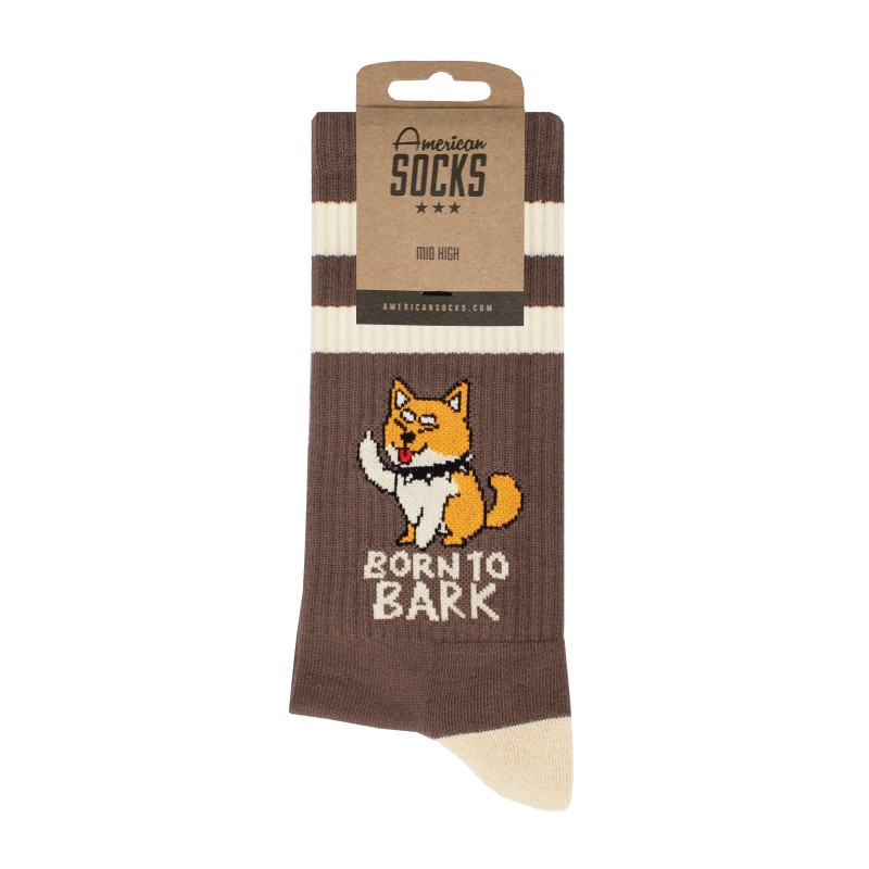 AMERICAN SOCKS Born To Bark | Chaussettes lifestyle