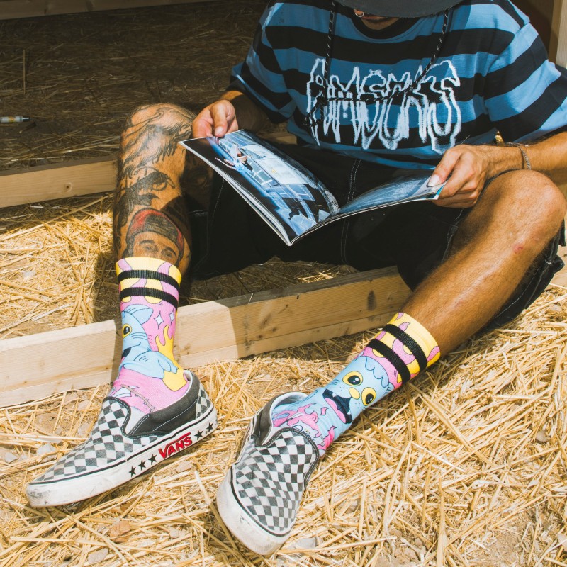 AMERICAN SOCKS Killer Kitties | Chaussettes lifestyle