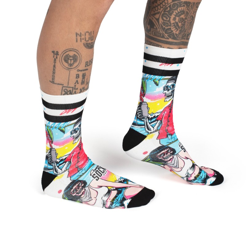 AMERICAN SOCKS Neon Paradise | Chaussettes lifestyle
