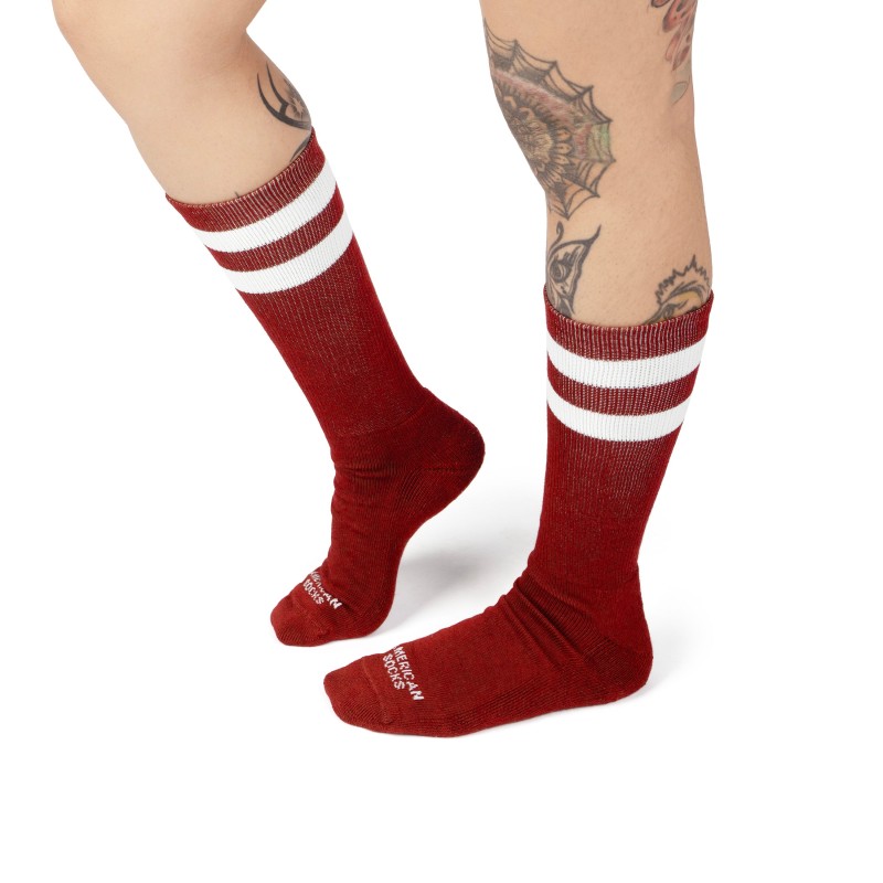 AMERICAN SOCKS Crimson | Chaussettes lifestyle