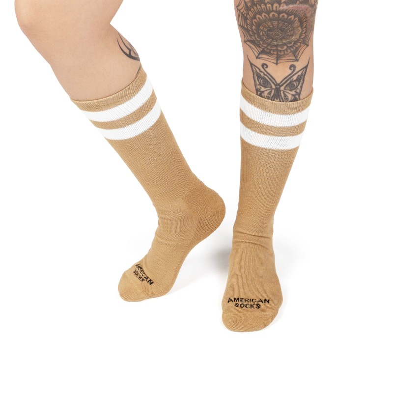 AMERICAN SOCKS Mustard | Chaussettes lifestyle