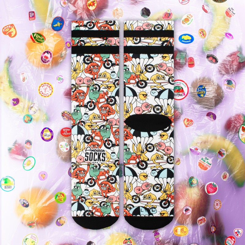 AMERICAN SOCKS Fruit Parade | Chaussettes lifestyle