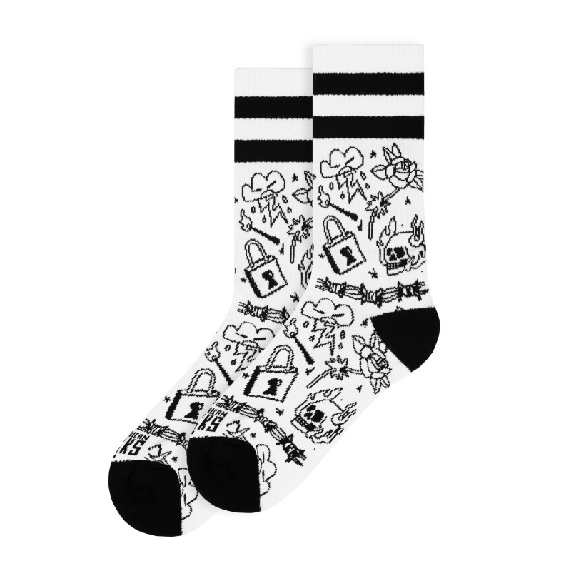AMERICAN SOCKS Burning Rage | Chaussettes lifestyle