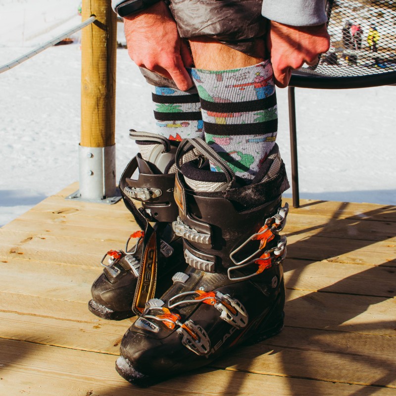 AMERICAN SOCKS Leaf Me Alone | Chaussettes lifestyle