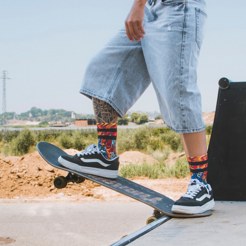 AMERICAN SOCKS Rock Till Death | Chaussettes lifestyle