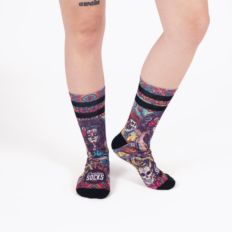 AMERICAN SOCKS Día de Los Muertos | Chaussettes lifestyle