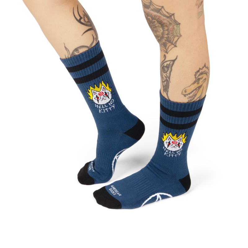 AMERICAN SOCKS Hell No Kitty | Chaussettes lifestyle