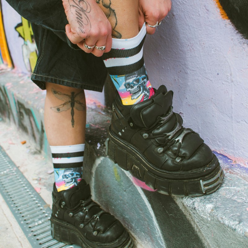 AMERICAN SOCKS Neon Paradise | Chaussettes lifestyle