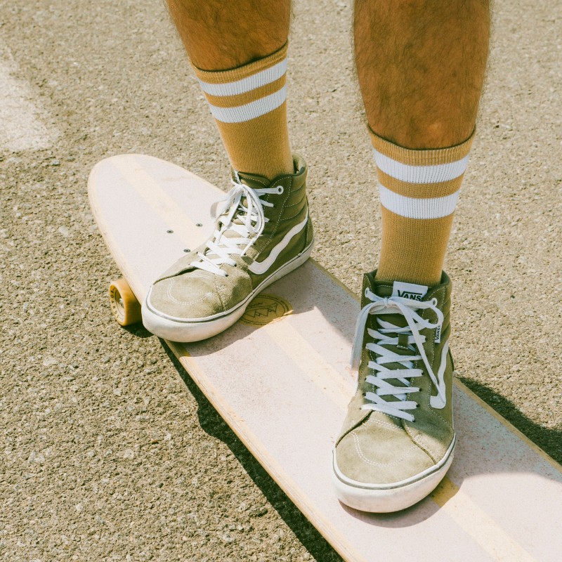 AMERICAN SOCKS Mustard | Chaussettes lifestyle