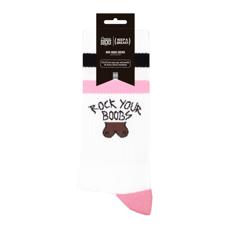 AMERICAN SOCKS KAB - Rock Your Boobs - 01 | Chaussettes lifestyle