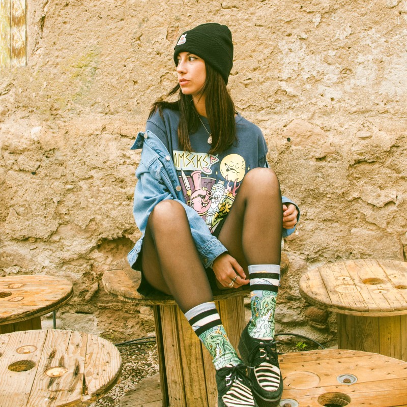 AMERICAN SOCKS Kaiju King | Chaussettes lifestyle