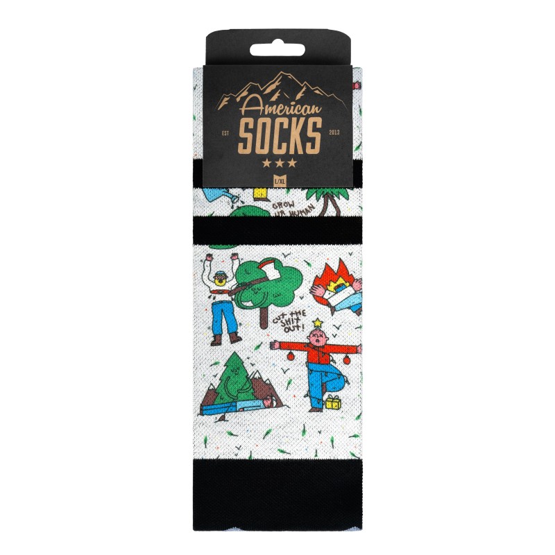 AMERICAN SOCKS Leaf Me Alone | Chaussettes lifestyle