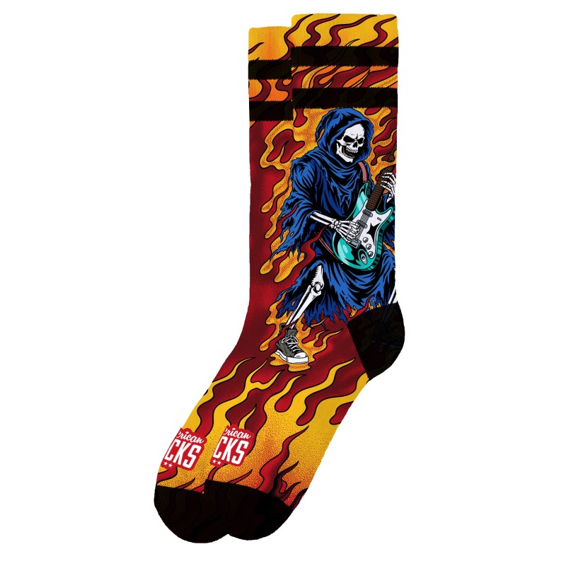AMERICAN SOCKS Rock Till Death | Chaussettes lifestyle