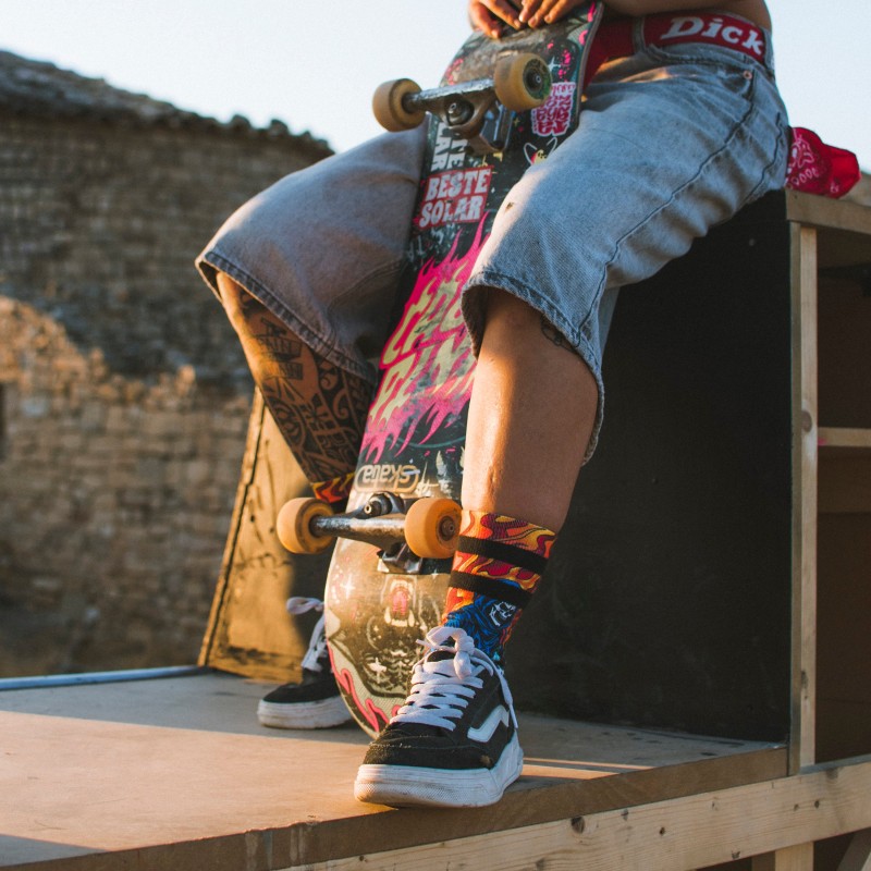 AMERICAN SOCKS Rock Till Death | Chaussettes lifestyle