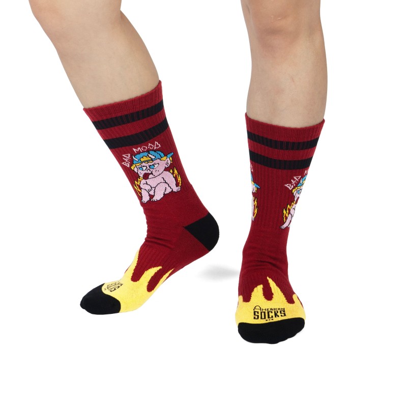 AMERICAN SOCKS Bad Mood | Chaussettes lifestyle