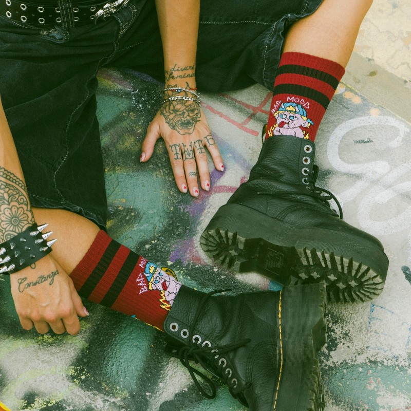 AMERICAN SOCKS Bad Mood | Chaussettes lifestyle