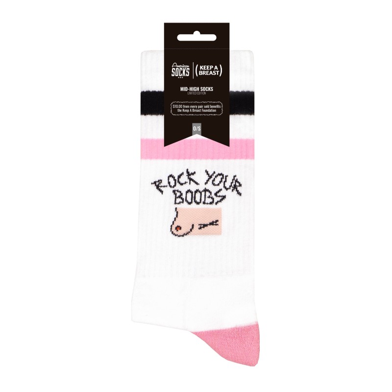 AMERICAN SOCKS KAB - Rock Your Boobs - 02 | Chaussettes lifestyle