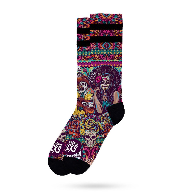 AMERICAN SOCKS Día de Los Muertos | Chaussettes lifestyle