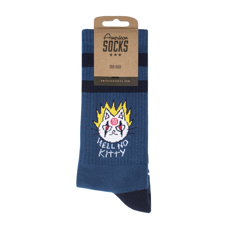 AMERICAN SOCKS Hell No Kitty | Chaussettes lifestyle