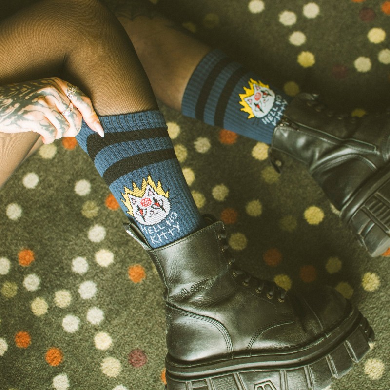AMERICAN SOCKS Hell No Kitty | Chaussettes lifestyle