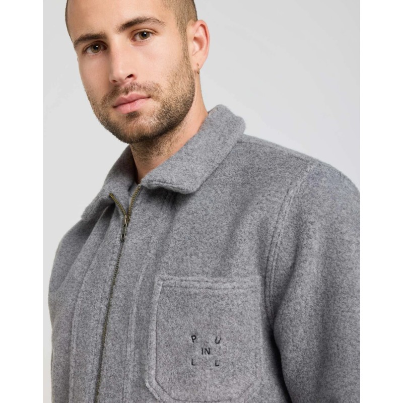 PULLIN Veste Blind Lightgrey | Veste homme